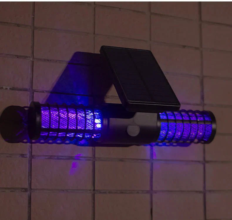 Solar mosquito killer lamp outdoor ground plug mosquito trap lawn lamp 338599