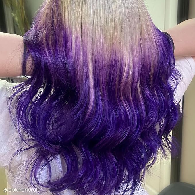 ARCTIC FOX Vegan Hair Color Dye (4 Fl Oz, PURPLE AF)