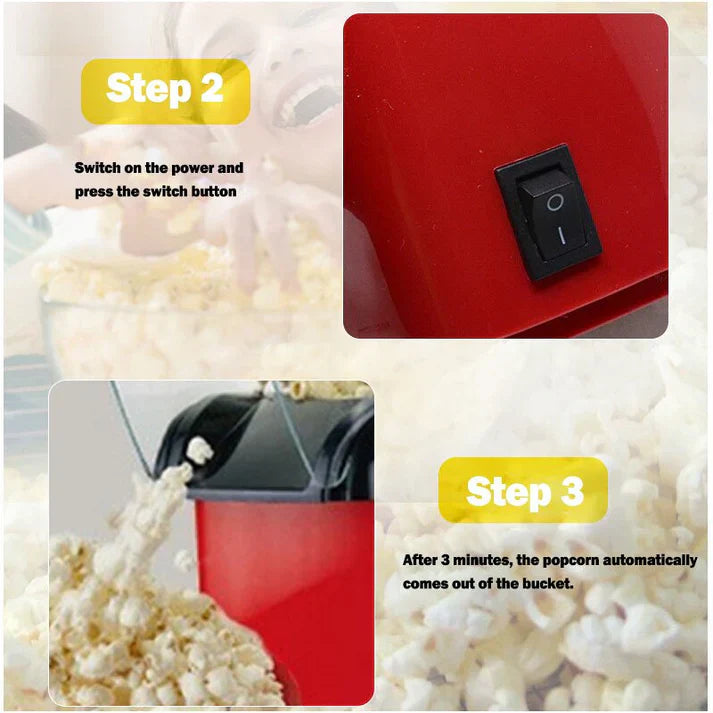 Mini popcorn machine
